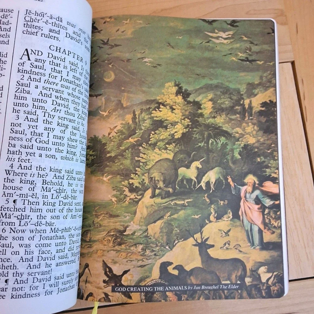 Crusade Bible Publishers KJV Brown NIB Giant Print Red Letter 1973